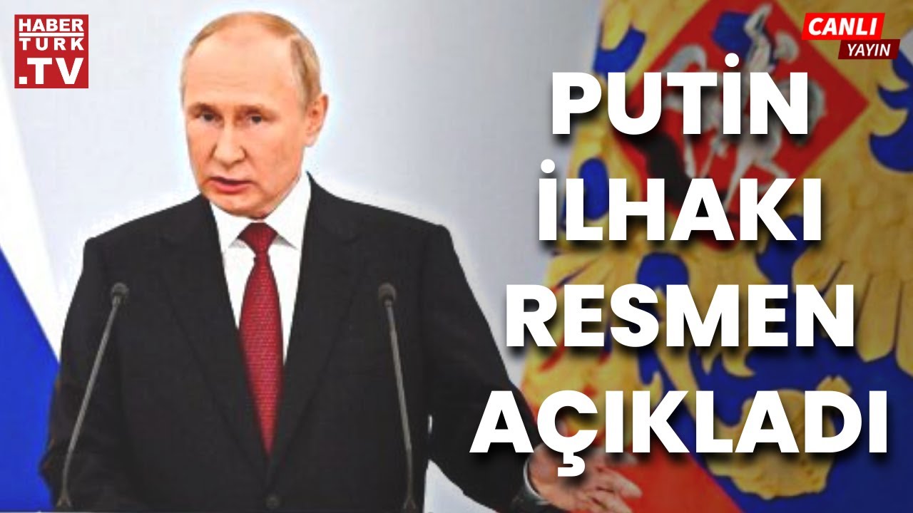 Rusya Devlet Başkanı Vladimir Putin: "Bu Dört Bölgedeki Insanlar Artık ...