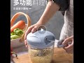 Manual hand pull speedy chopper and mincer for Kitchen