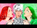 Emerald Girl VS Ruby Girl VS Diamond Girl || We Build Secret Rooms Under The Bed For Triplets