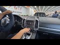 無線apple car play可看youtube porsche cayenne turbo pcm3.1 無線apple car play內建鏡像功能