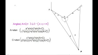 3 point angle resection