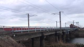 日本海縦貫線貨物列車4060レ 牽引機：EF81 721