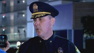 Virginia Beach Police Chief Holds News Conference After Several People Shot at Oceanfront