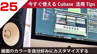 今すぐ使えるCubase 活用 Tips 第25回 画面のカラーを自分の好みにカスタマイズする