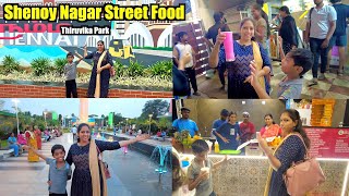 Shenoy Nagar Street Food - Thiruvika Park | Unlimited Rose Milk | Tamil Vlog | Akila Kannan Vlogs