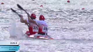 K2 Junior Men's 1000m Semi-Final 3 / 2023 ICF Canoe-Kayak Sprint Junior World Championships Auronzo