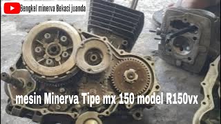 MESIN MINERVA R150VX PENYEBAB HILANG KOMPRESI @bengkelminerva