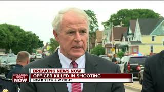 Mayor Barrett on Milwaukee police officer shot and killed