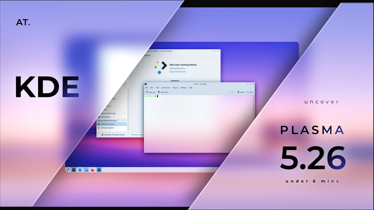 Reviewing KDE Plasma 5.26 - YouTube