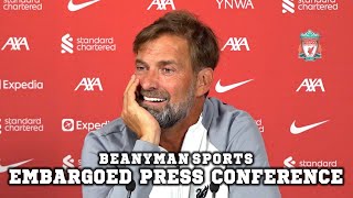 Jurgen Klopp embargoed press conference | Liverpool v Crystal Palace