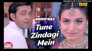 Tune Zindagi Mein - 4K Video _Humraaz _ Bobby Deol _ Amisha Patel _Udit Narayan _Hindi Romantic Song