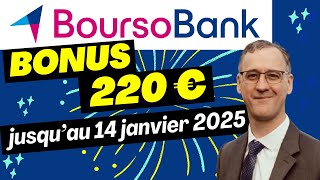 BOURSOBANK BONUS jusqu'à 220€ pour les nouveaux clients boursorama. #boursobank #boursorama #bourso