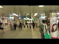 jr札幌駅西改札口 → 地下歩行空間の入口｜行き方