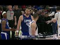 ivica zubac flagrant foul on maxi kleber dallas