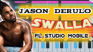 Jason Derulo - SWALLA - fl Studio Mobile Instrumental