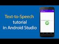 Text to Speech Tutorial in Android Studio