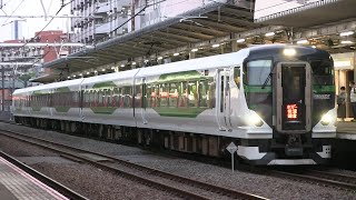 ＪＲ武蔵野線　西国分寺駅　Ｅ２５７系５５００番台（ホリデー快速鎌倉）