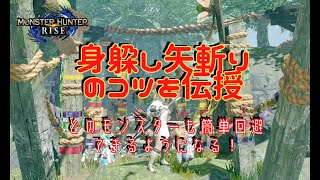 身躱し矢斬りのコツを伝授！ナルガの２連攻撃も楽々回避できる！他のモンスターにも共通する回避方法を教えます