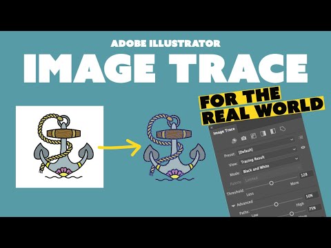 How to Use Image Trace in Adobe Illustrator CC