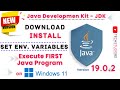 How to Download & Install Java JDK 19 on Windows 11| Set JAVA_HOME Path| Java Development Kit