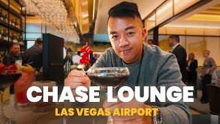 New Chase Sapphire Lounge Las Vegas—Complete Tour + Food Test