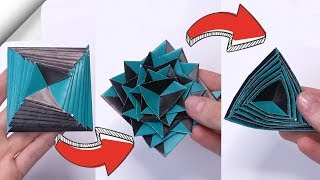 Paper toy antistress transformer | DIY crafts easy
