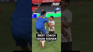 Ishan Kishan playing cricket with Piyush Chawla's son is winning hearts | Sports Today