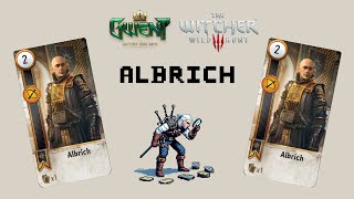 Albrich Gwent Card (How to Get and how to use it) The Witcher 3: Wild Hunt