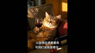 以前我比谁都善良，可他们当我是傻子 猫猫的心思全写在脸上了 猫咪 情感 内容启发搜索