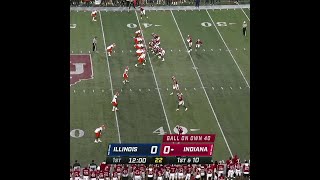 Illinois DB Devon Witherspoon Big Hit at Indiana | Big Ten Football