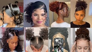 💖🦋Gorgeous hairstyles on medium + long curly hair // curly hairstyles compilation ✨