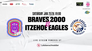 Berlin Braves 2000 vs Itzehoe Eagles (GW15) | BARMER 2. Basketball Bundesliga ProB Nord