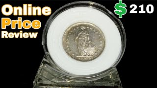 1968 Switzerland 1/2 Franc Coin | Price Review