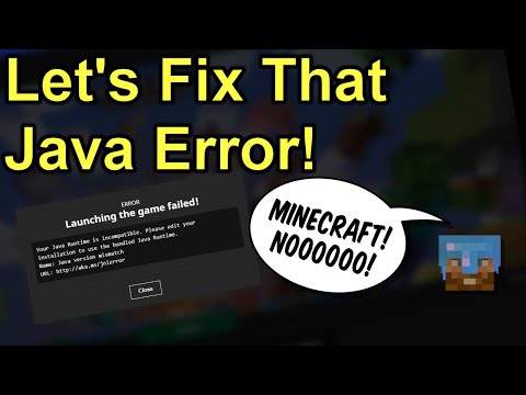 Let’s Fix That Minecraft Java Version Error! (IMPORTANT UPDATE in description)