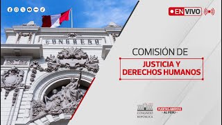 EN VIVO: Sesión extraordinaria de la Comisión de Justicia y Derechos Humanos | 05/02/2025