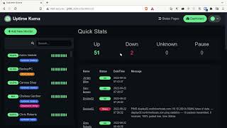 Uptime Kuma Preview