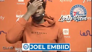 Joel Embiid thinks LeBron James should have been ejected for hard foul