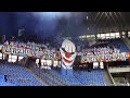 fc basel 1893 fc luzern ultras away day cortege and tifo clown