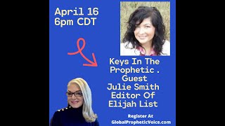 Live Broadcast With Julie Smith of The Elijah List