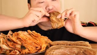 돌아온 김장철! 보쌈과 김장김치 먹방~!!! 리얼사운드 social eating Mukbang(Eating Show)