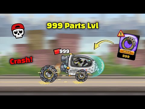 ️ Cómo se destruyeron los vehículos con piezas de tuning de nivel 999 en – Hill Climb Racing 2