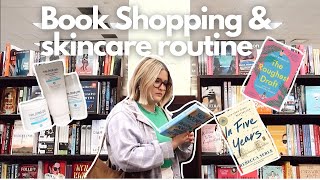 Come Book Shopping With Me & My Nighttime Acne Skin Care Routine (The BEST Acne Treatment Products)