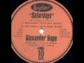 alexander hope ft. blaze saturdays saturday nite mix