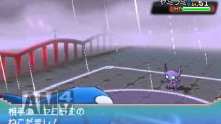 【ポケモンORAS】四天王：フヨウ 戦（参考動画）