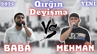 Baba Qədirli və Mehman Maştağa Qırğın Tekbetek Deyişme | Meyxana 2025