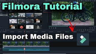 Filmora| Import Files in Filmora |Filmora Tutorial |Filmora Course|Wondershare Filmora Video Editor.