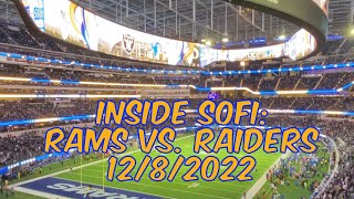 Inside Sofi in 4K | L.A. Rams’ Epic Comeback vs. the Raiders on THURSDAY NIGHT FOOTBALL! 12/8/2022