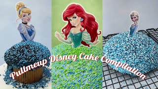 Pull me up cake-Compilation-Bolo tsunami,TSUNAMI Cake, Disney Princess Cake Compilation