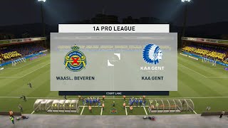 Waasland Beveren vs Gent | Belgian Pro League (01/11/2020) | Fifa 21