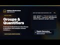 Groups & Quantifiers Explained | FullStack Masterclass JavaScript Course